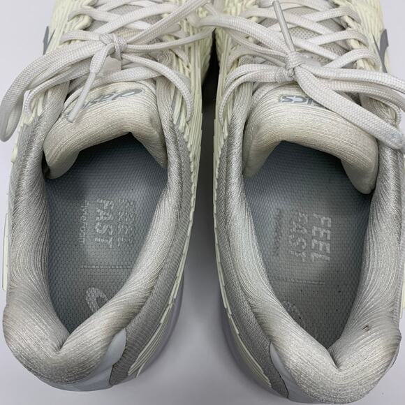 Asics Solution Speed Ff White Gray Women's Athletic Shoes Size 8.5 - Picture 5 of 12